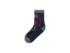 Name It dark sapphire Spiderman strømper (3-pak)